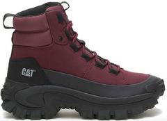 Caterpillar Unisex TRESPASS GALOSH WP Waterproof Work Casual Boots Black/Wine