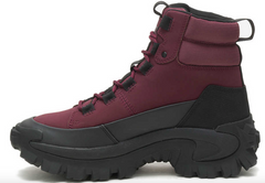 Caterpillar Unisex TRESPASS GALOSH WP Waterproof Work Casual Boots Black/Wine