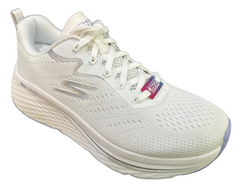 Skechers Womens MAX Cushioning ELITE 2 LEVITATE Athletic Shoes White/Lavender