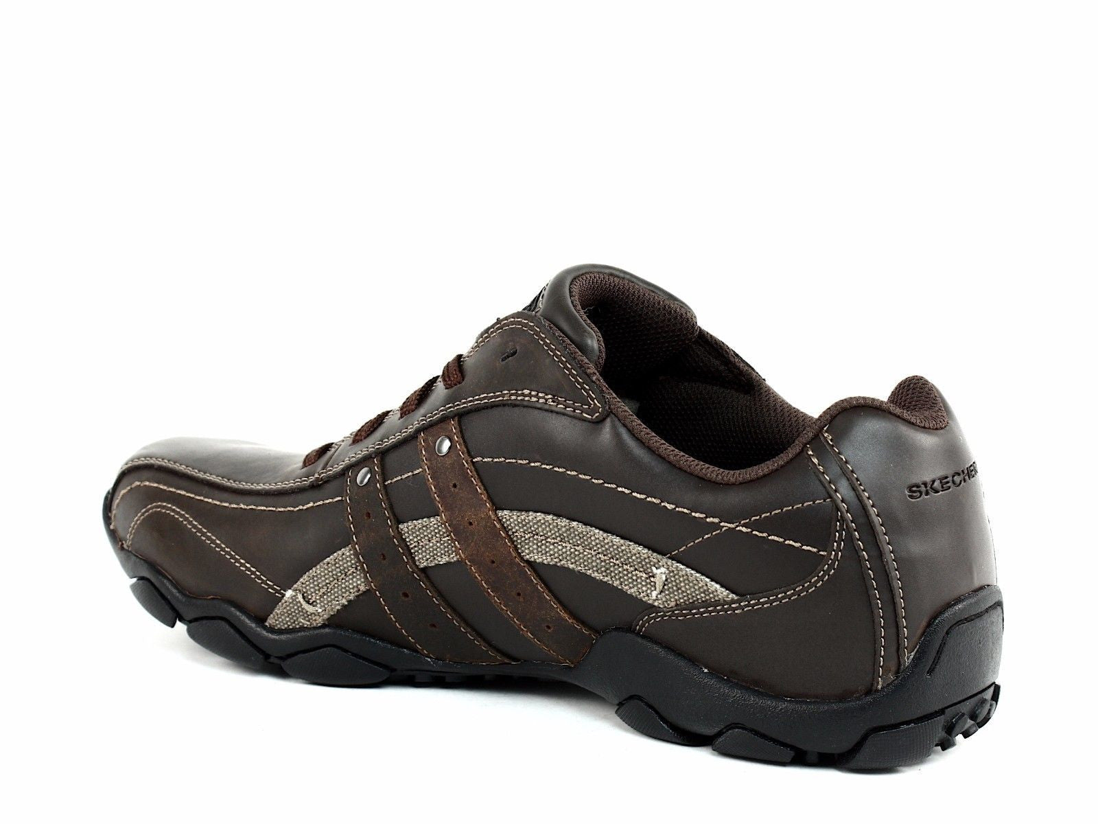 Maladroit viool voorkomen Skechers BLAKE Oxford Men's Work Casual Brown Leather Shoes Sneakers –  ShoeVariety.com