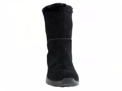 Skechers Women's ON THE GO Casual Winter Warm Black Suede Boots