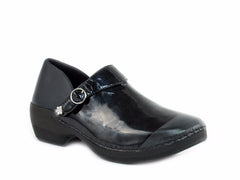 Rocky 4EurSole Women's Nurse Clogs 3 styles in 1 pair of shoes Black Blue Marble